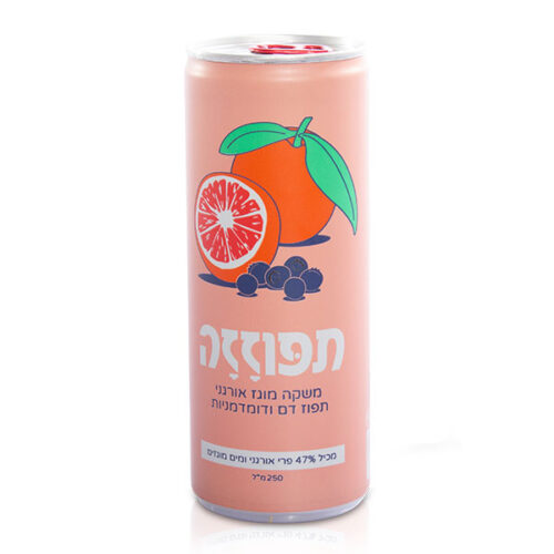 *פחיות תפוזזה גרופר - מארז 24 יח'