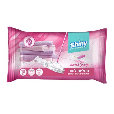 מטליות לחות לניקוי לרצפה בניחוח מרכך 10 יח'