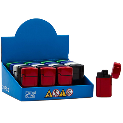 מצת טורבו פ' 2 להבות מטאלי - 20 יח'