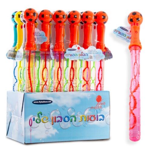 בועות סבון כדורגל - מארז 24 יח'