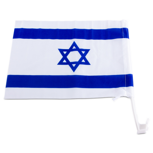 דגל לרכב - מארז 12 יח'