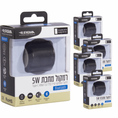 רמקול BT מתכת איכותי 5W - מארז 4 יח'